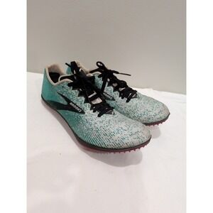 BROOKS woman's Sz 8 Mach 19 Running Shoes Aqua Blue